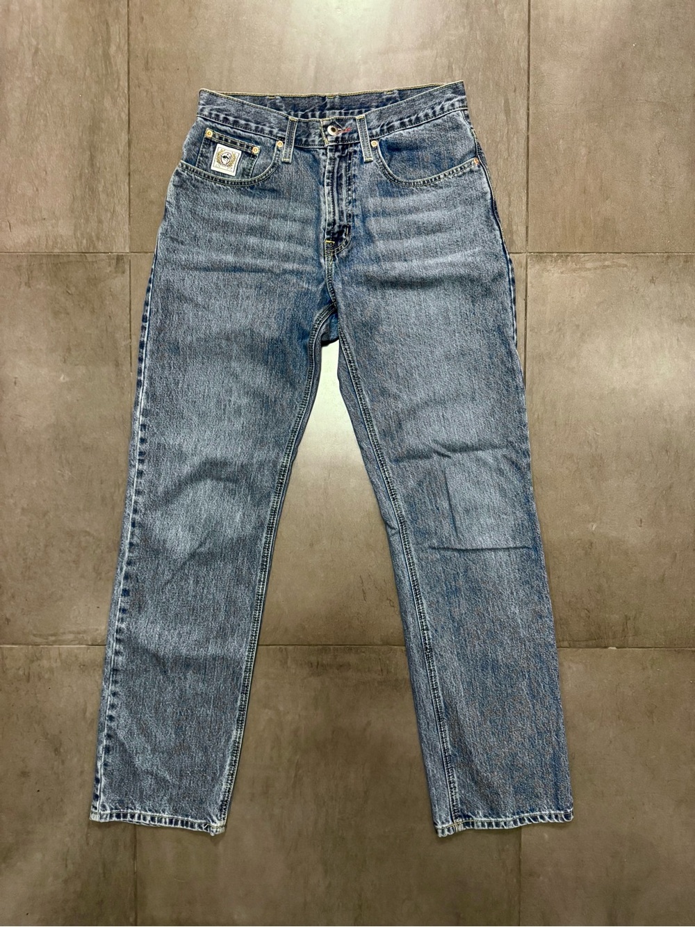 Cinch Straight Blue Denim Jeans, Men’s 31 x 34, Vintage Rugged Western Look